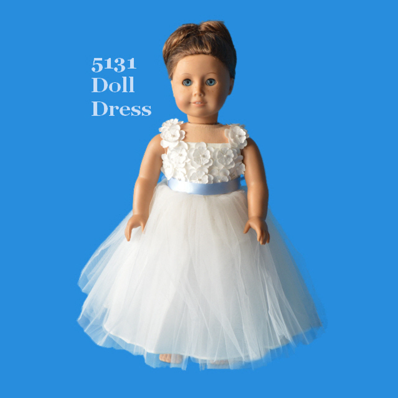 Doll Upgrade - Rosebud Fashions Flower Girl Dresses - Style 5131 - Satin,  Lace, and Tulle