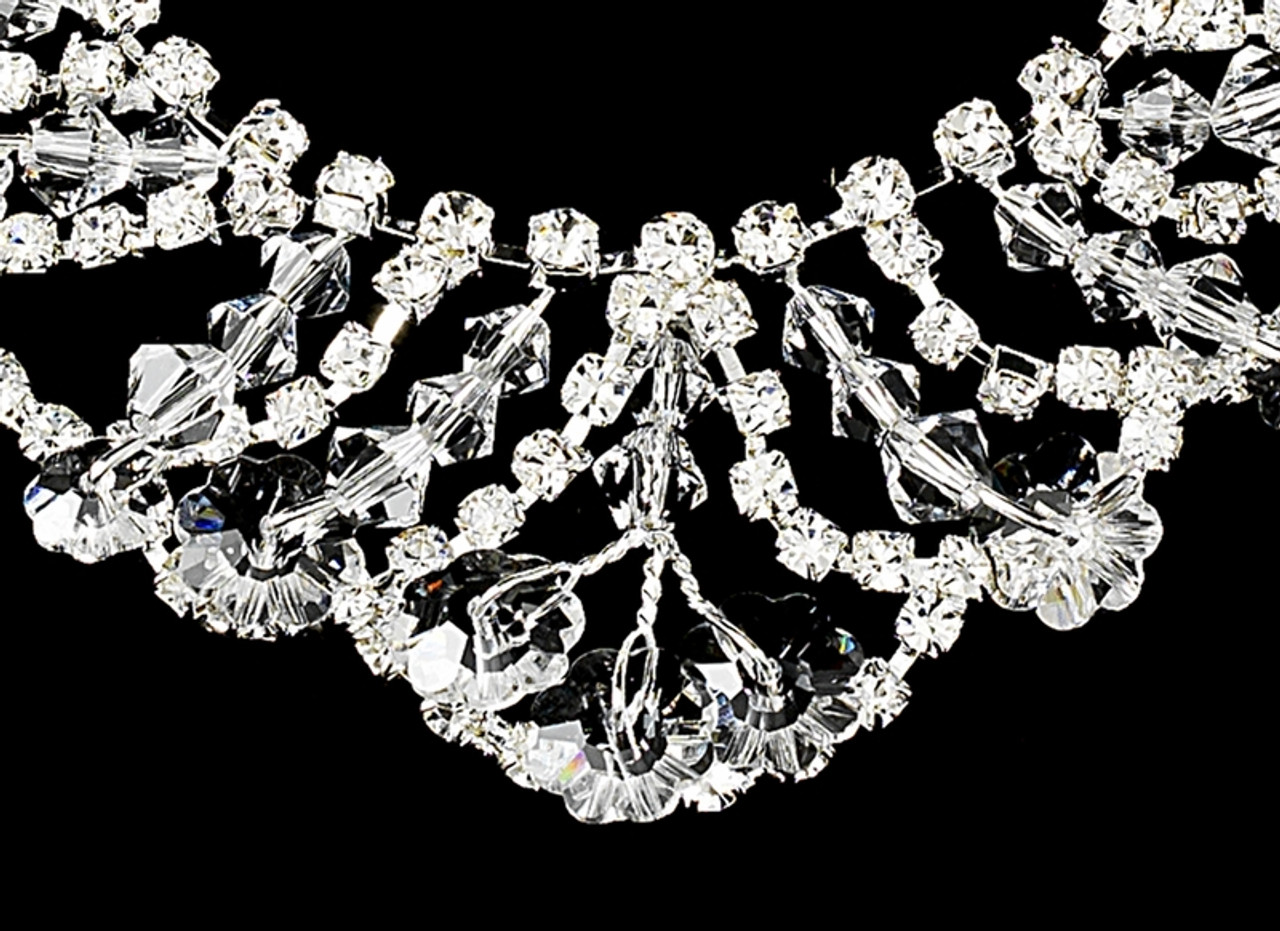 Swarovski Crystal Jewelry & Tiara NE 7209 HP 7093