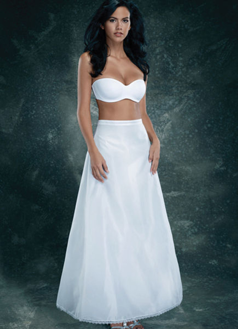 straight a line wedding dress