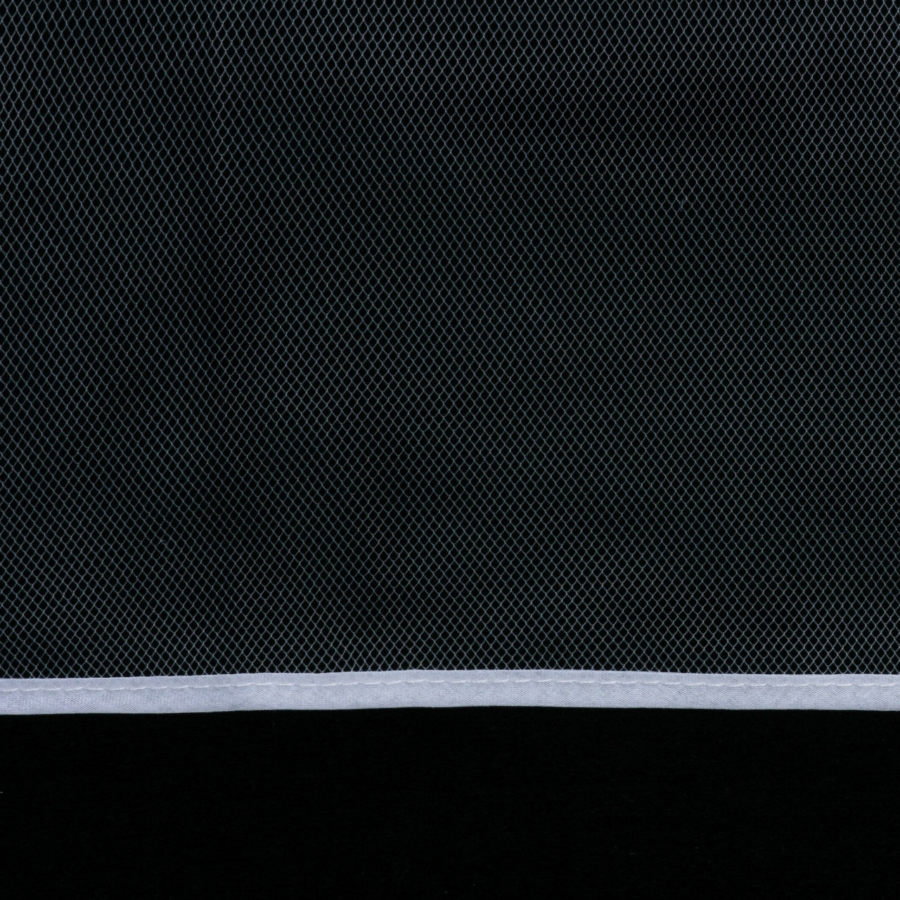 En Vogue Bridal Style V703SF - English tulle veil with organza ribbon edge - Single Tier