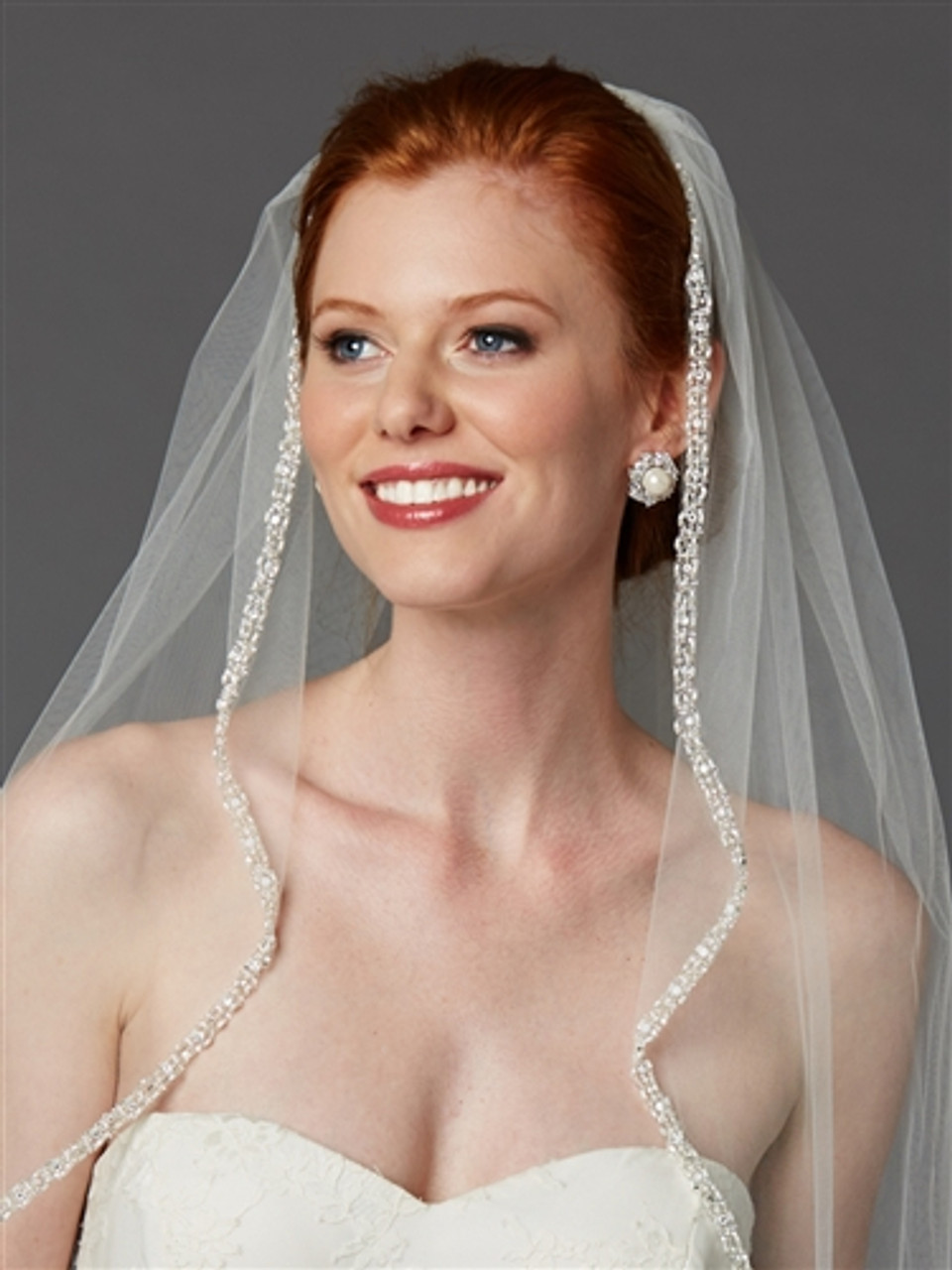 jeweled wedding veils