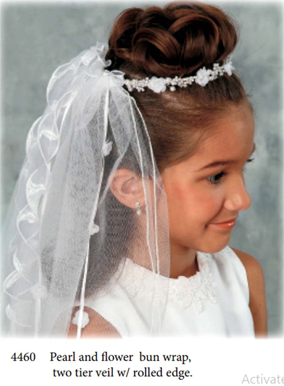 Nan & Jan Style 4460 - Headpiece & Veil Set  or Headpiece Only