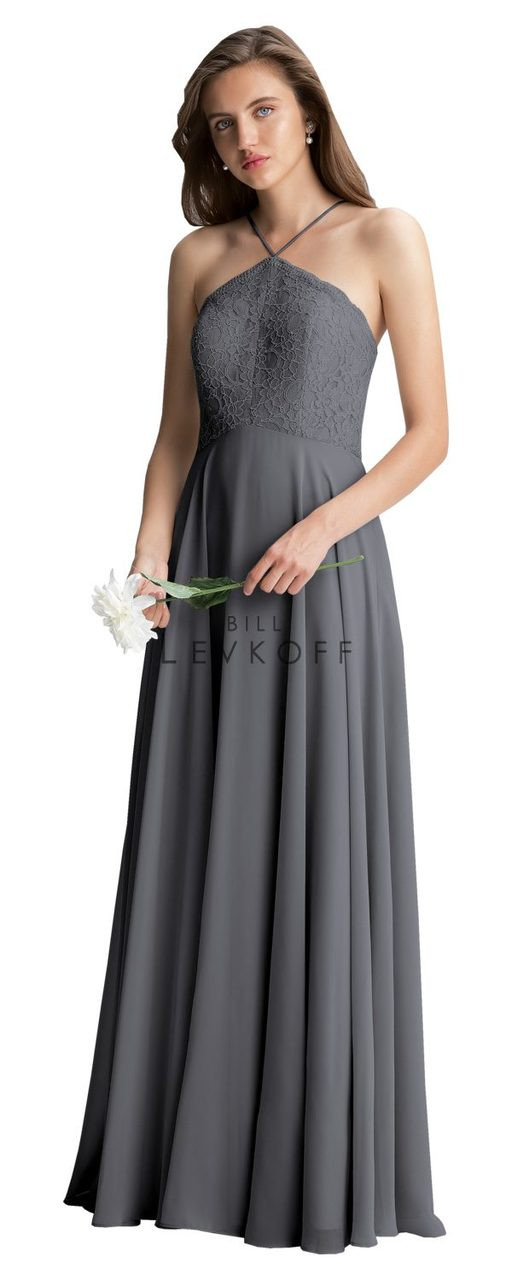 Pewter Bridesmaid Dresses