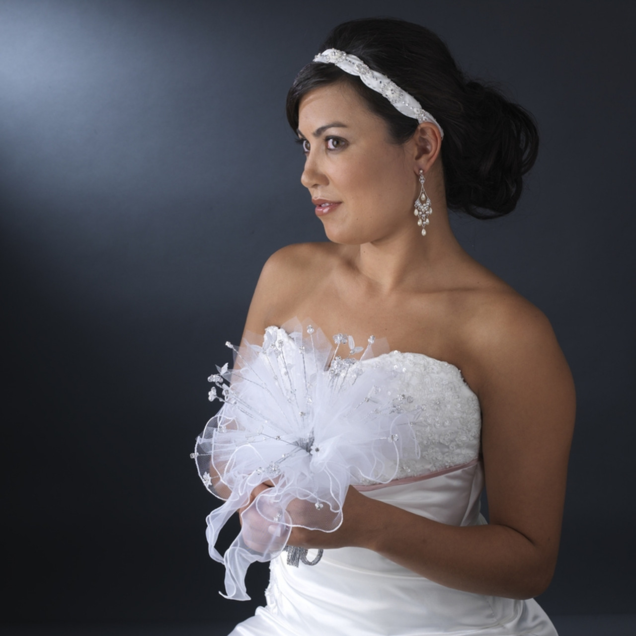 Crystal and Rhinestone Bridal Headband HP 8122