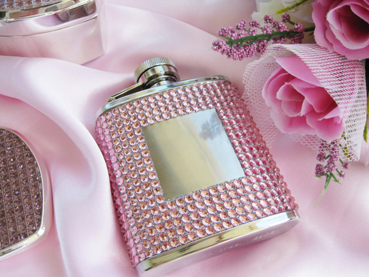 Pink Crystal Flask 21011