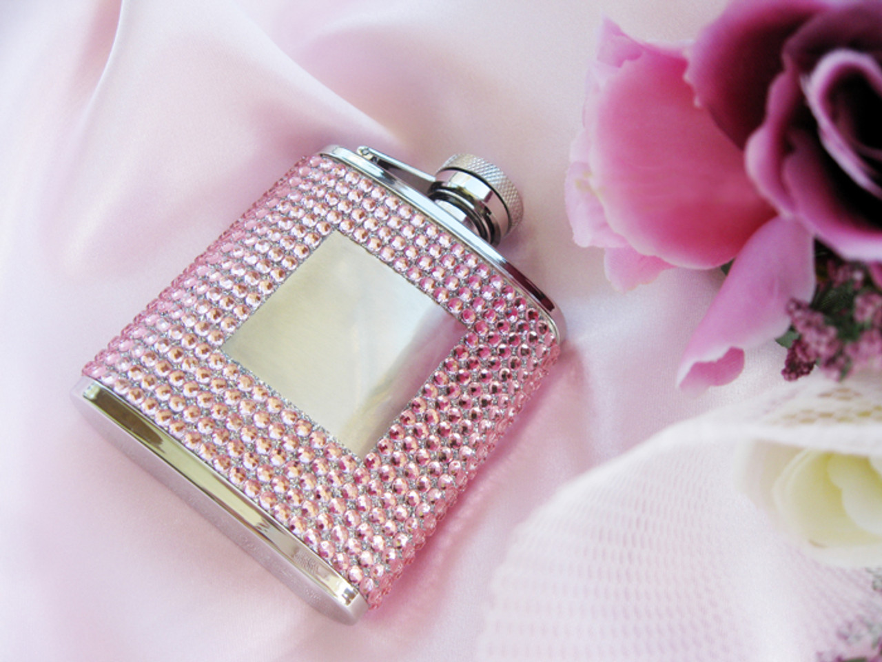 Pink Crystal Flask 21011