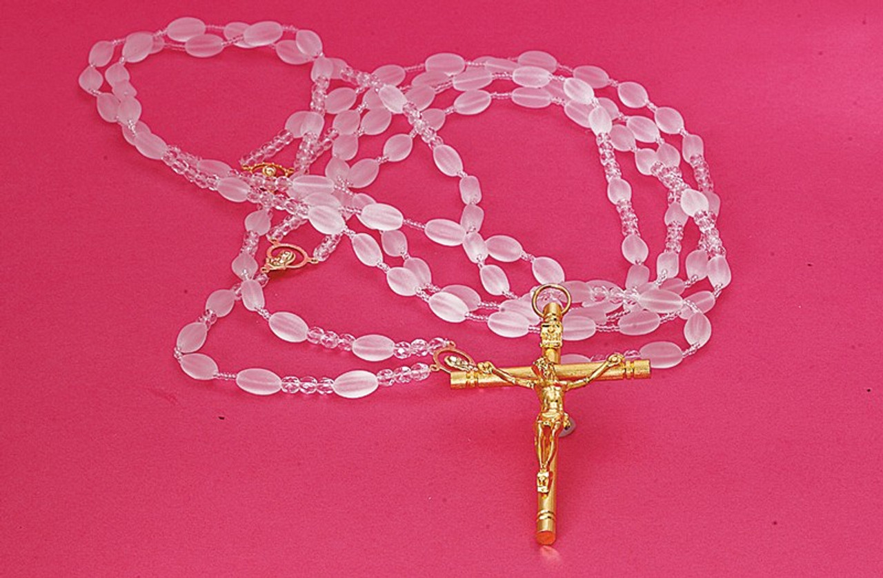Austrian Crystal Double Rosary Lasso/Lazo 01