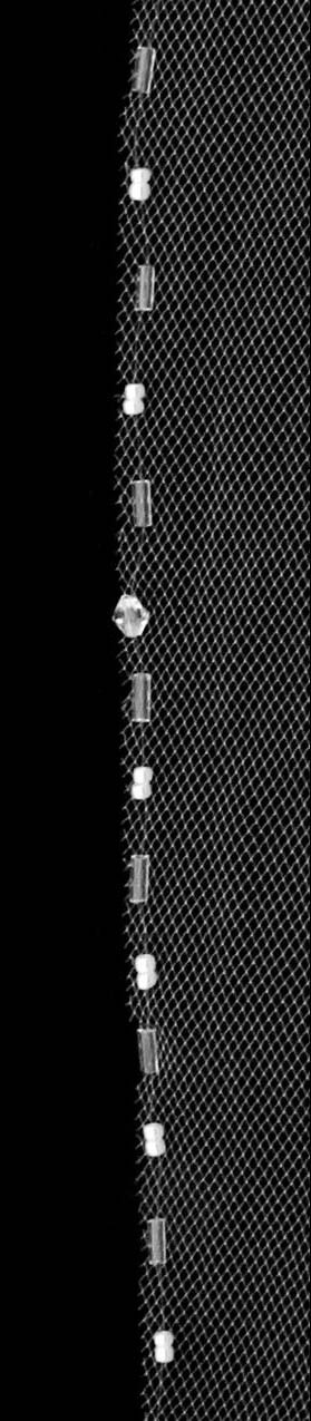 Noelle & Ava Collection - Glittering Swarovski Crystal, Clear Bugle Bead And Shiny Double Seeds Hand Sewn Along Edge