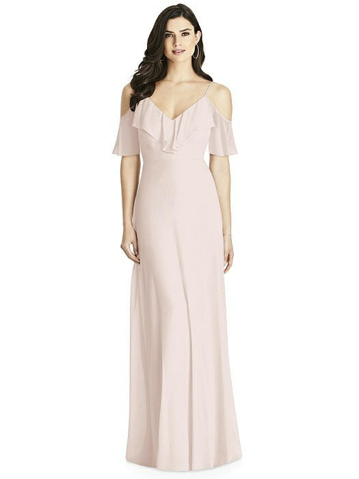 lux chiffon bridesmaid dresses