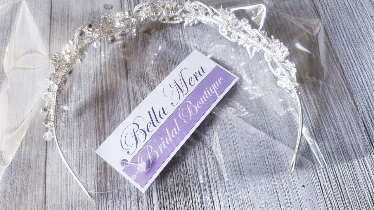 Bella Mera Studio Crystal Tiara Headband