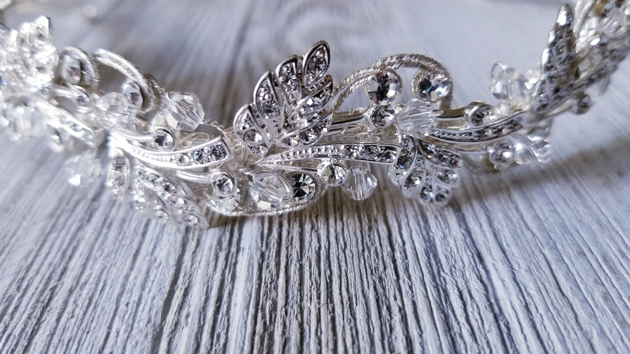 Bella Mera Studio Crystal Tiara Headband