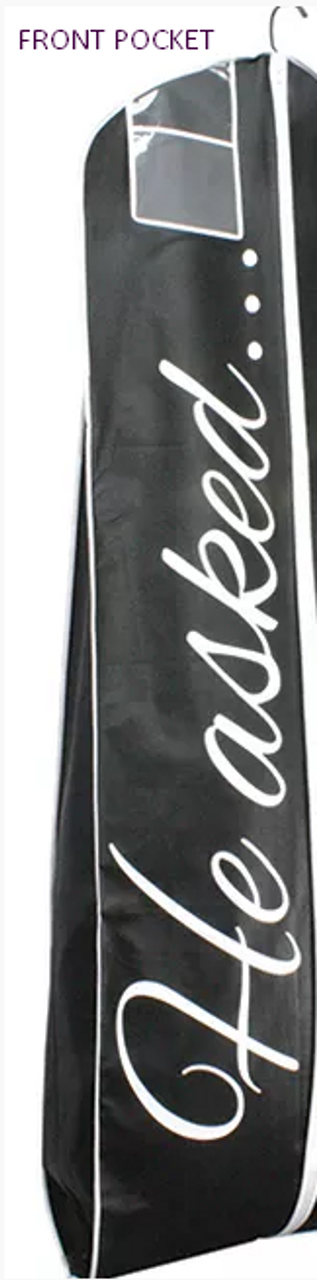 She Said Yes Breathable Fabric Garment Bag 