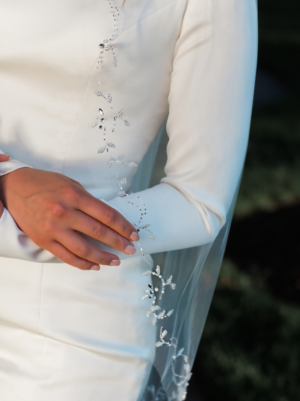 En Vogue Bridal Style V1994SF - English tulle veil - Single Tier 