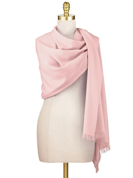 rose gold pashmina shawl