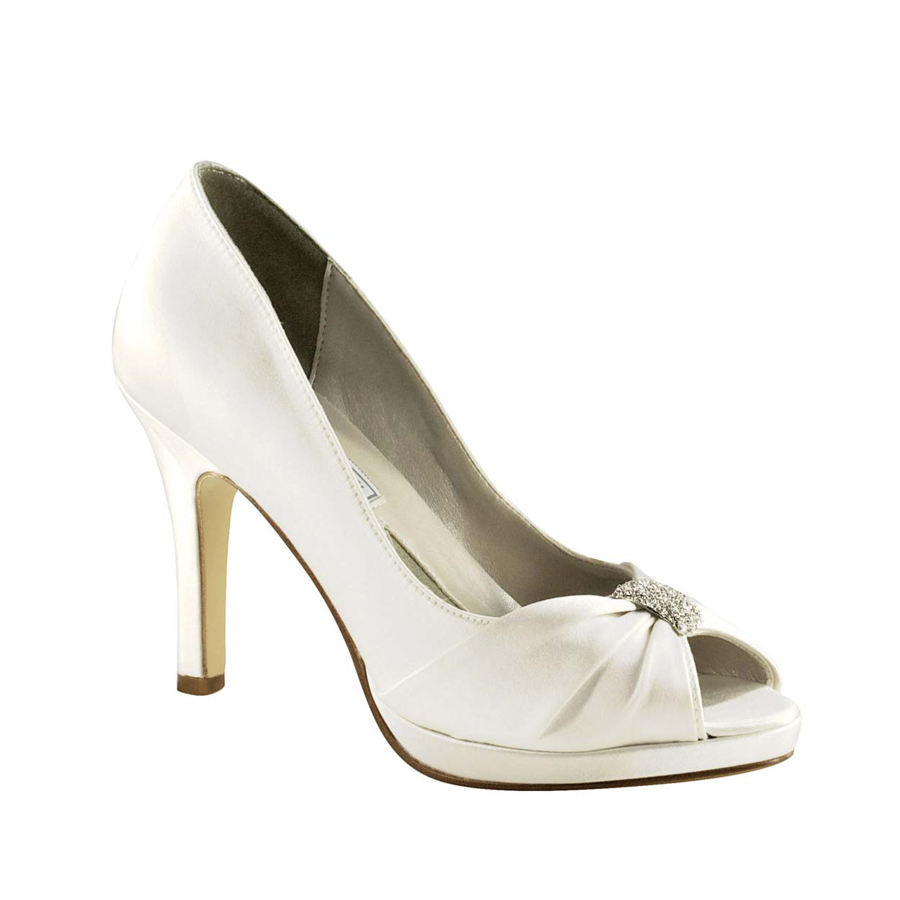 Liz Rene Jacqueline Silk Satin - 775 | Liz Rene Dyeable Shoes