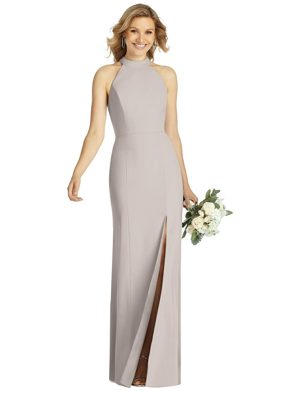 crepe bridesmaid dresses