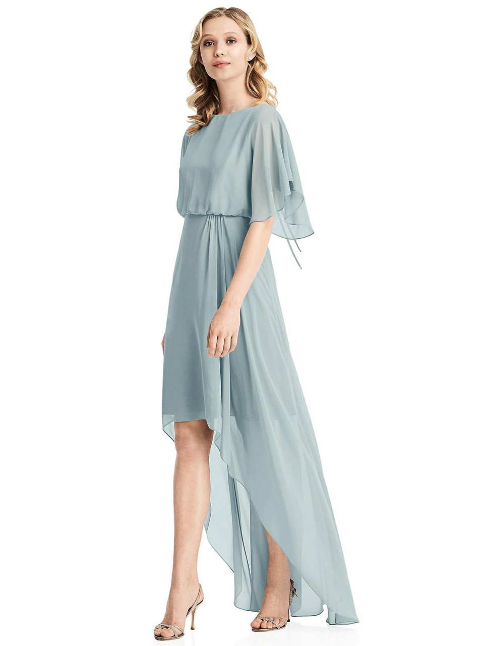 jenny packham lux chiffon gown