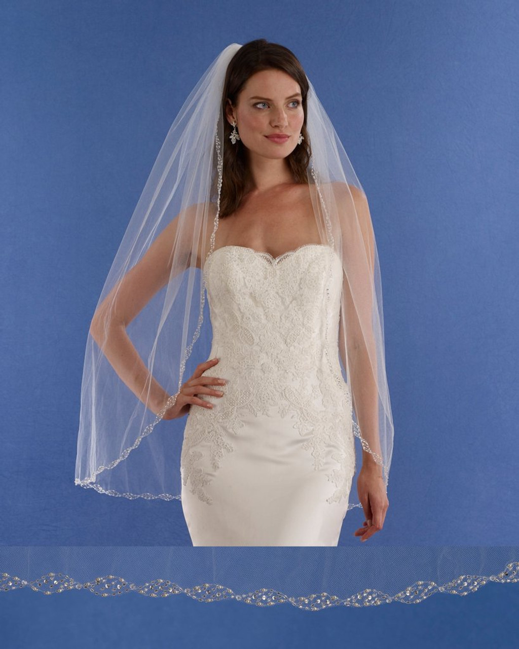 En Vogue Bridal Royal Cathedral Bridal Veil Style V2382RC- English