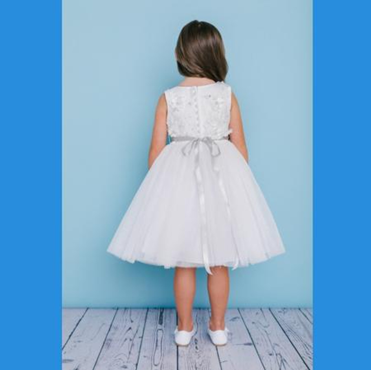 Rosebud Fashions Flower Girl Dresses Style 5135  -  Satin and Tulle