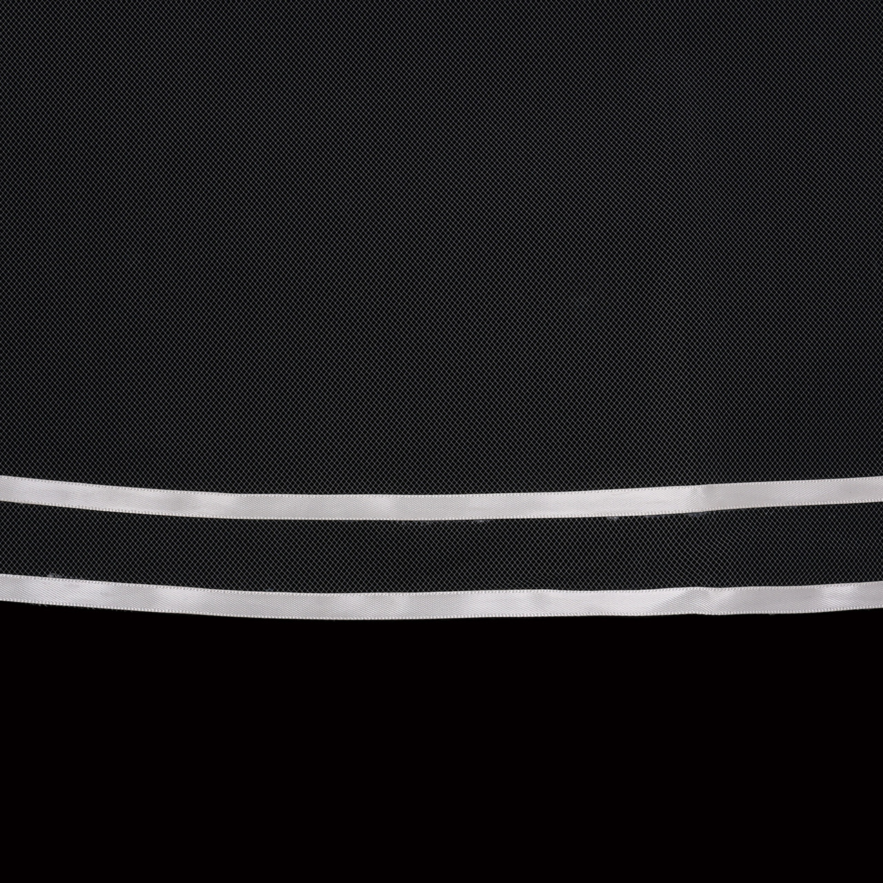 En Vogue Bridal Style V2088SF - Double satin ribbon edge - 41"L
