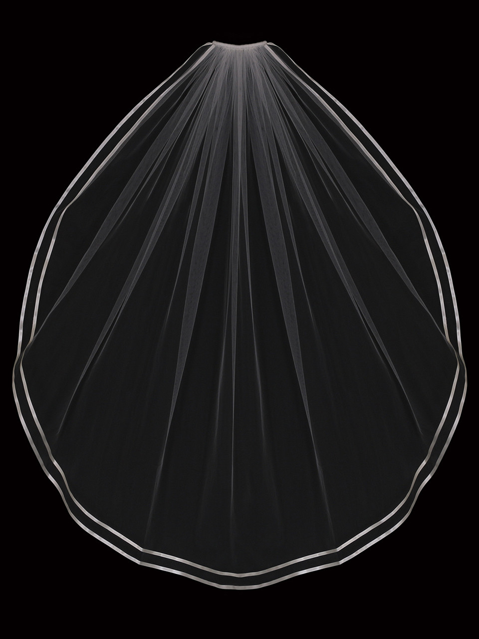 En Vogue Bridal Style V2088SF - Double satin ribbon edge 