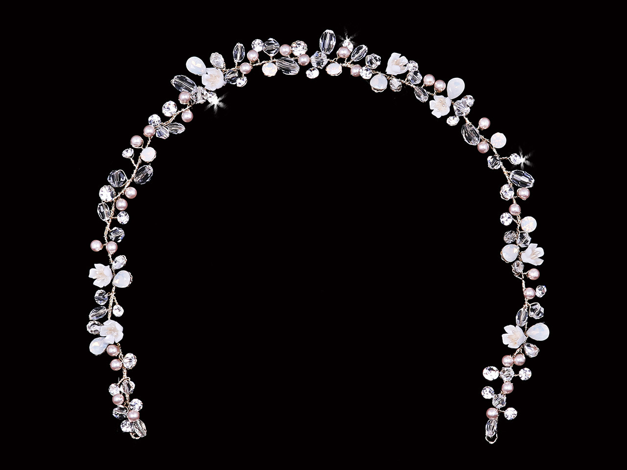 En Vogue Bridal Hair Jewelry HJ2051 - Rhodium plated