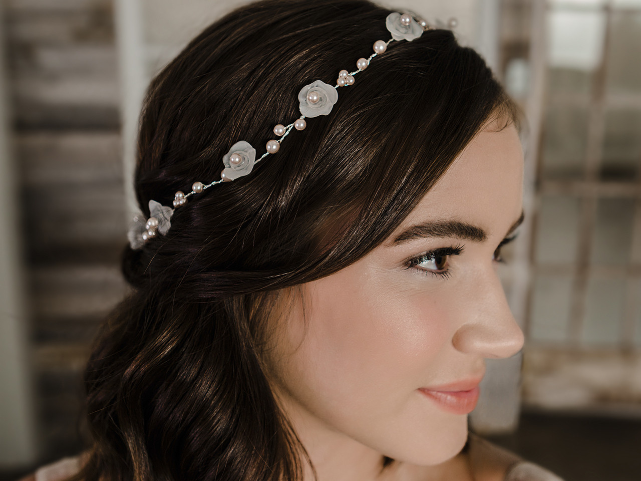 En Vogue Bridal Hair Jewelry HJ2143 - Rhodium plated