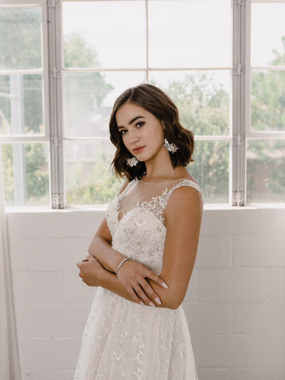 En Vogue Bridal Bracelet Set - Style BL2176