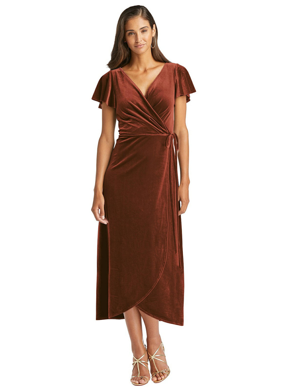 After Six Style 1539 Flutter Sleeve 