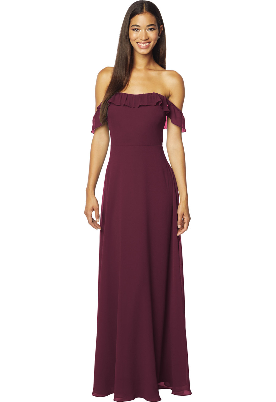 Levkoff sales chiffon gown