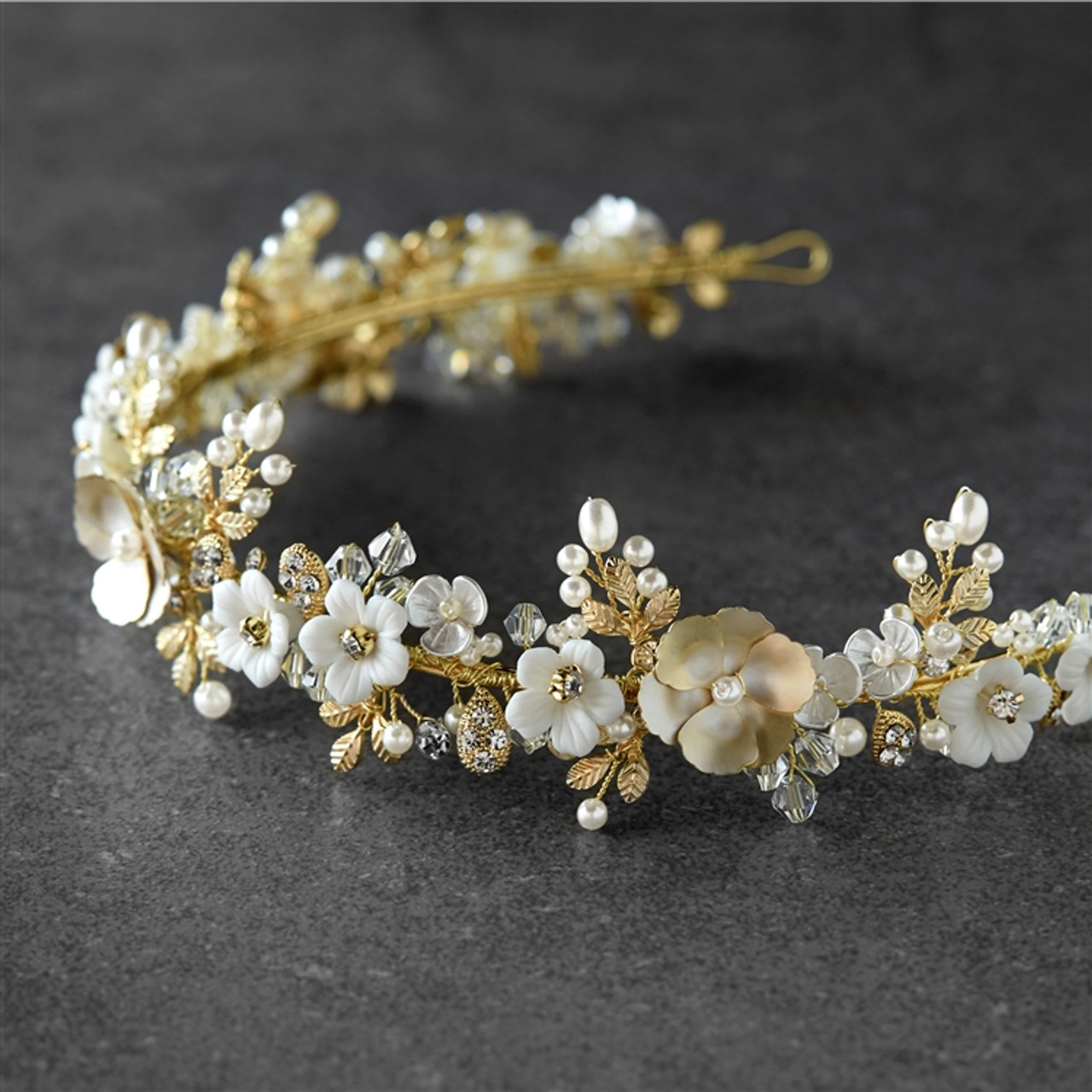 最前線の meadow flower gold tiara | www.adkhighpeaks.com