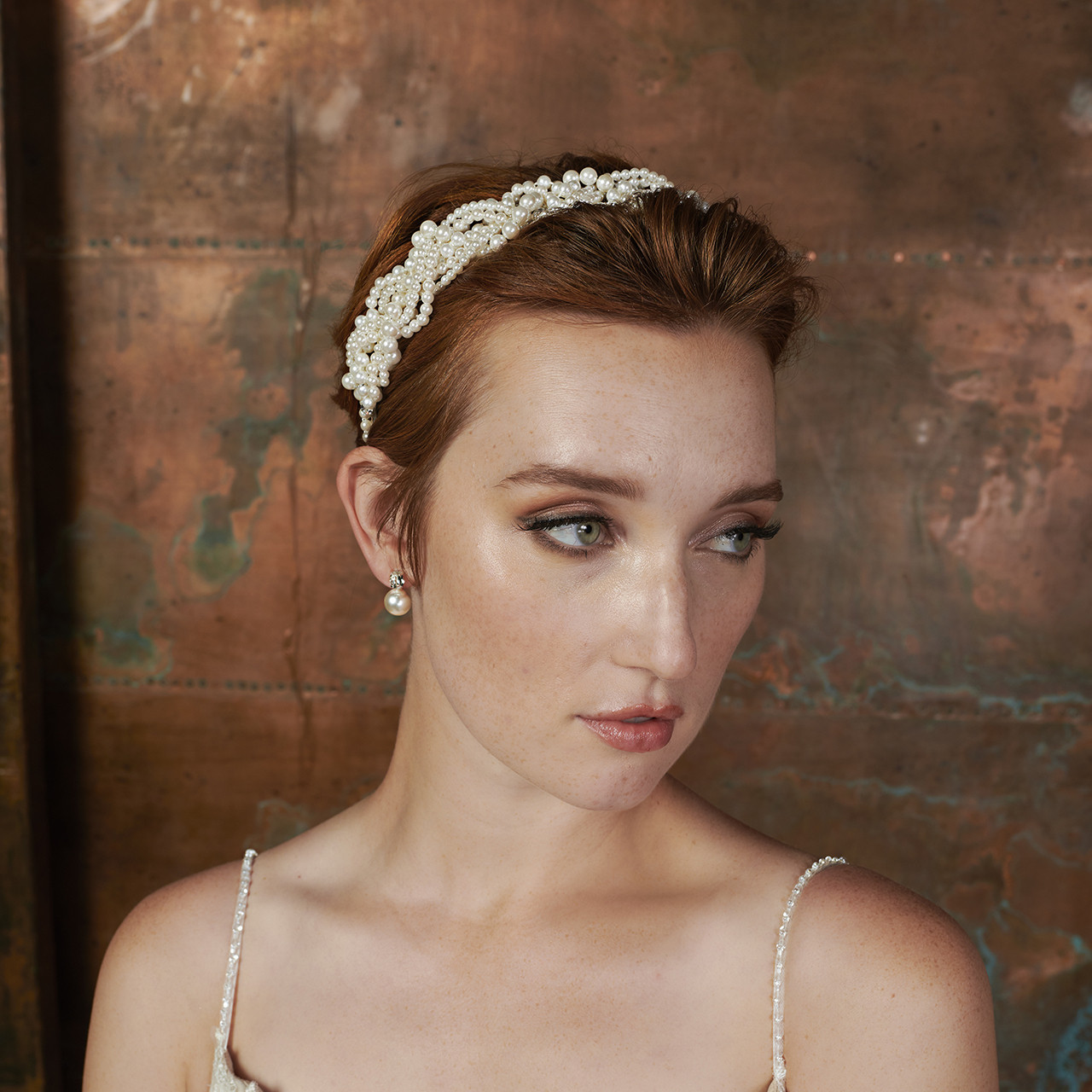 En Vogue Bridal Headband HB2213 - Rhinestone Headband