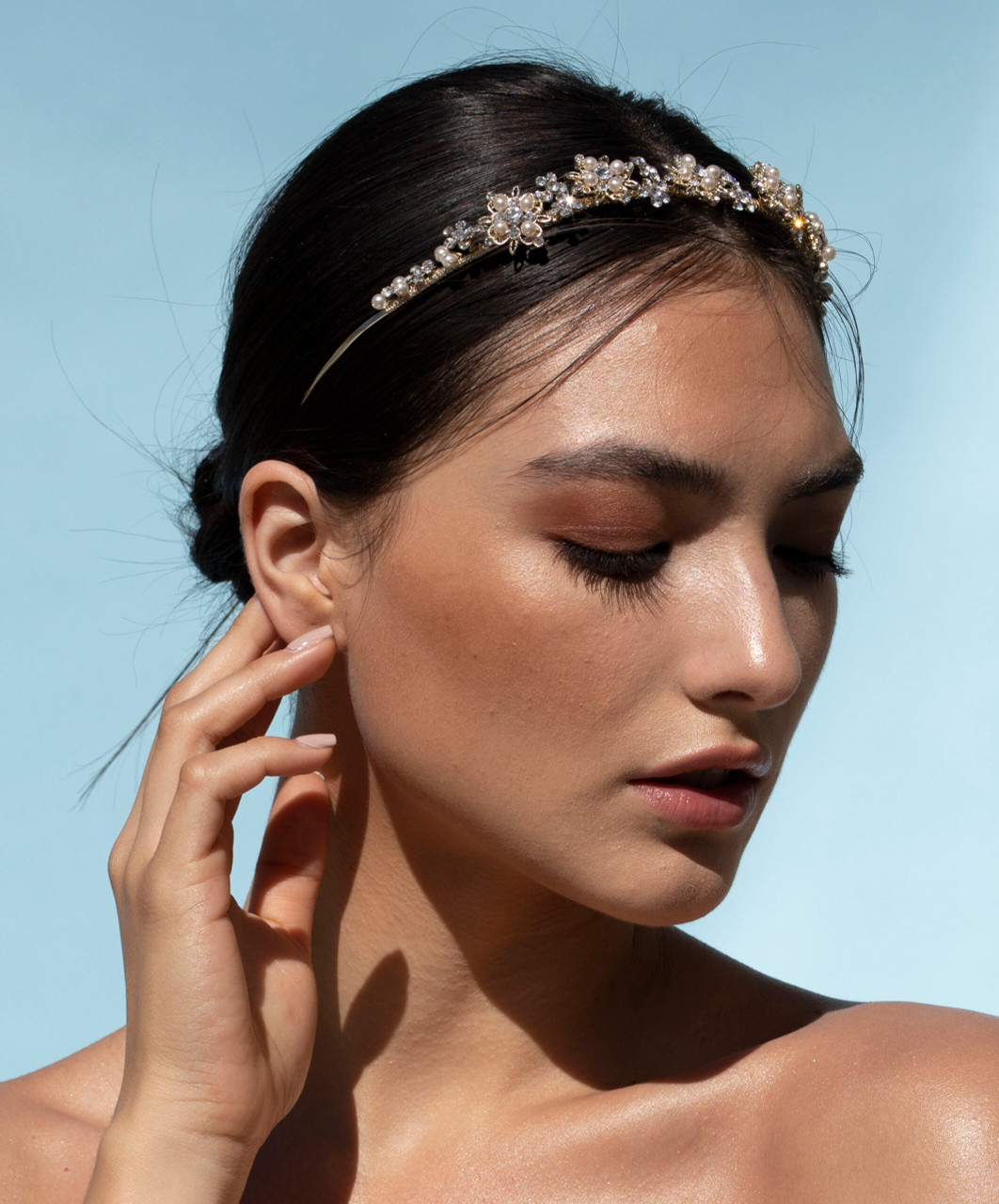 Ansonia Bridal Headband | Nan & Jan 4967