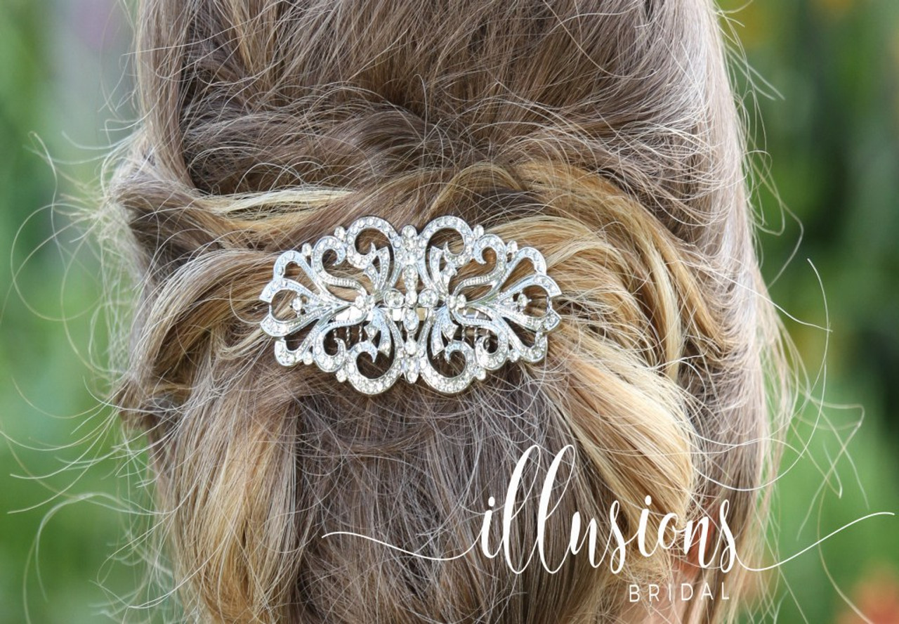 Illusions Bridals Style Style Number: 8002 - 3" Crystal comb