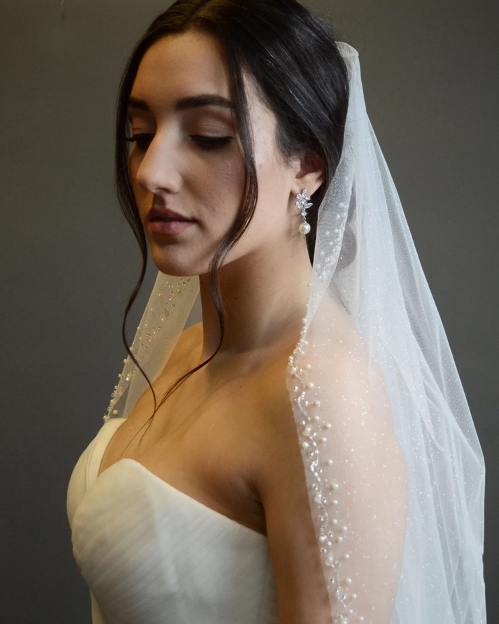 Ansonia Bridal Veil Style 382S - 40L X 60W