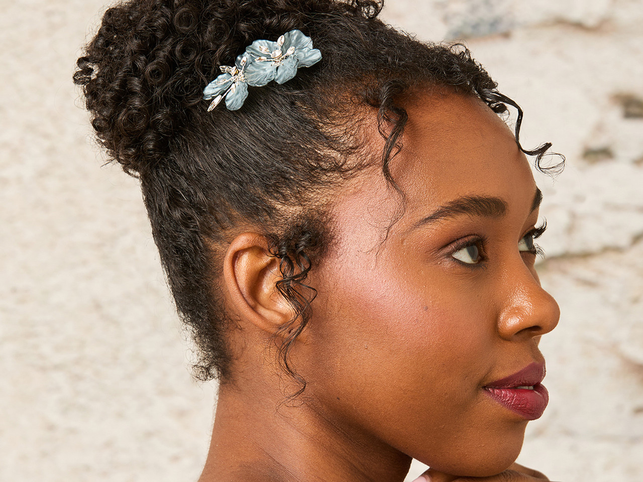 En Vogue Bridal Hair Jewelry & Blue Hair Pin | HP2509