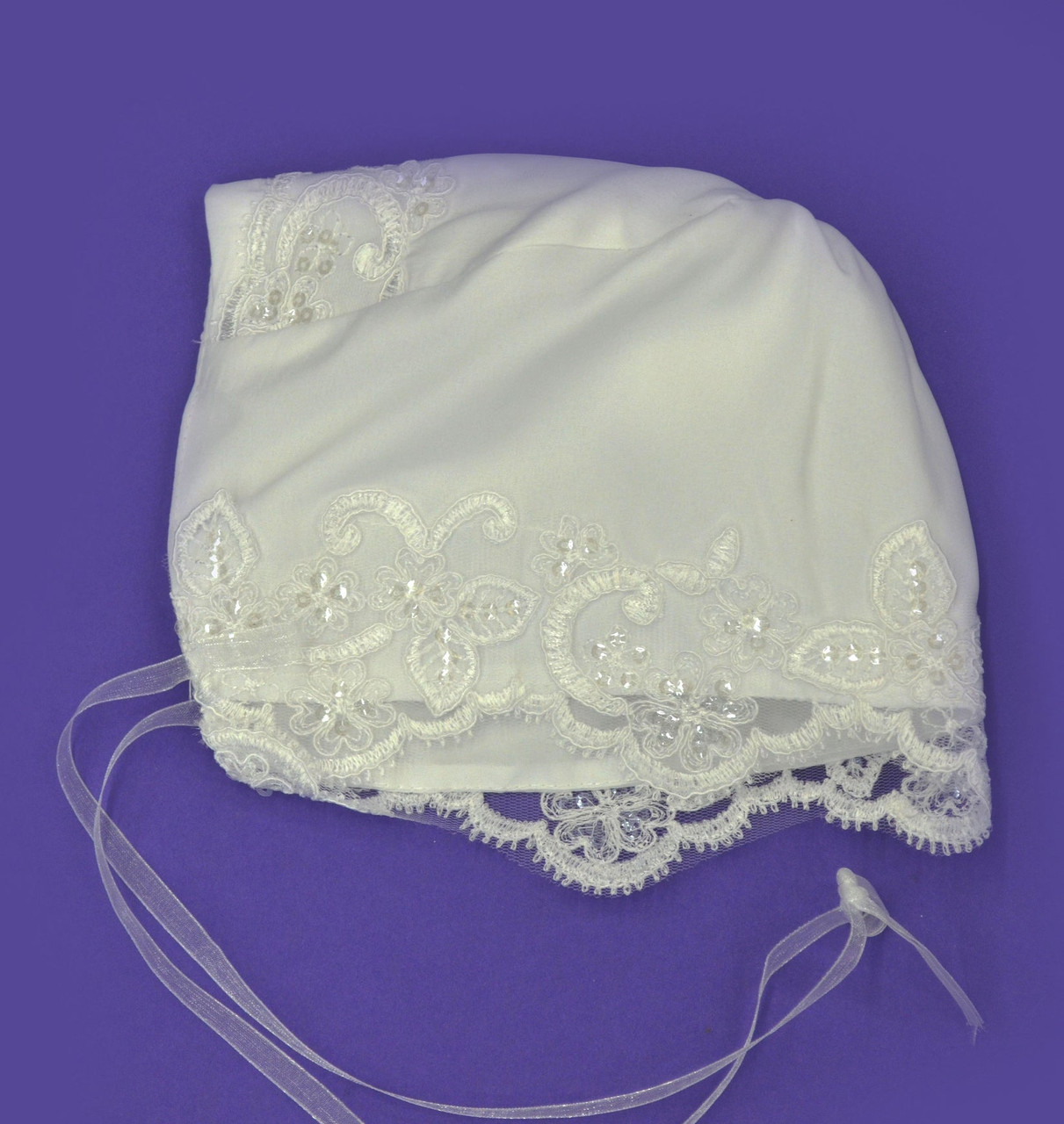 Bella Bow Dress Style #35042 - Two tier lace skirt