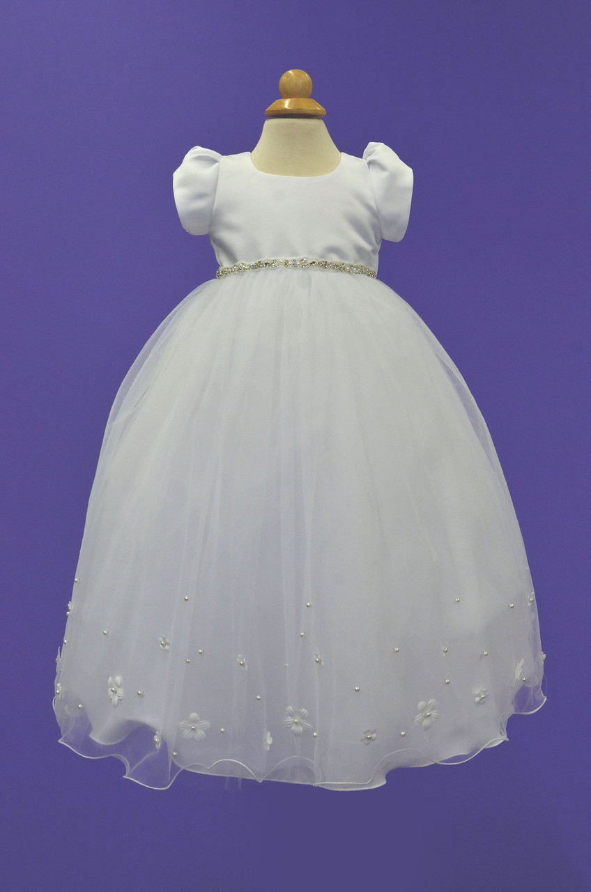 Bella Bow Dress Style #35051 - 3D Flower Skirt
