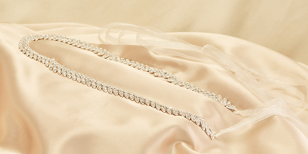 En Vogue Bridal Belt | BT2666 Rhinestone belt 