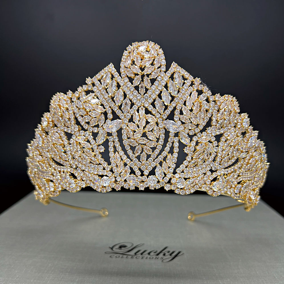 Lucky Collections ™ BC7342 -  3" inch High Crown - Gold