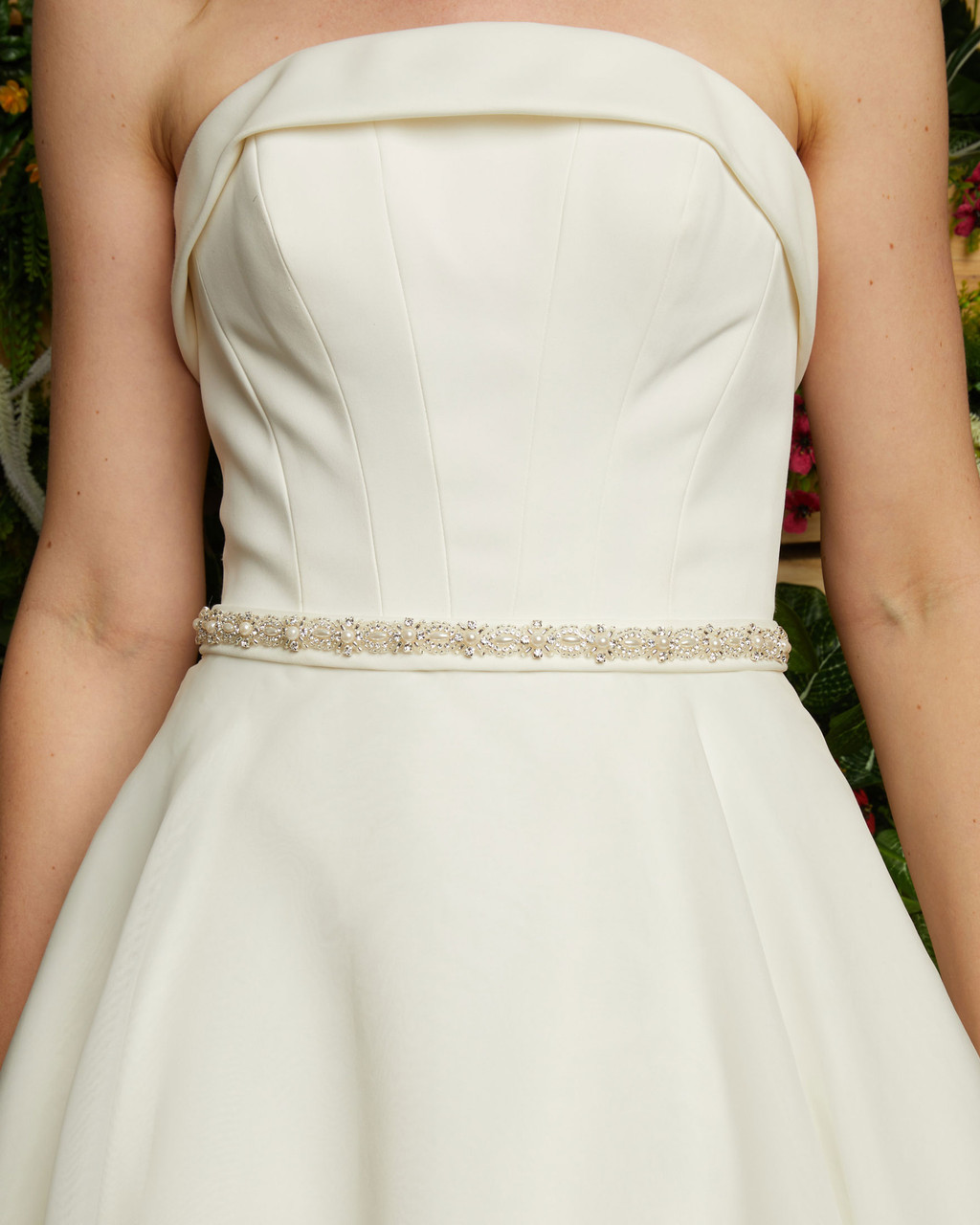 Marionat Bridal Belt 1135 - Silver Belt