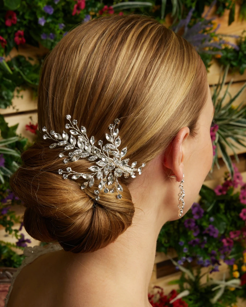 Marionat Bridal 5004 Rhinestone spray clip