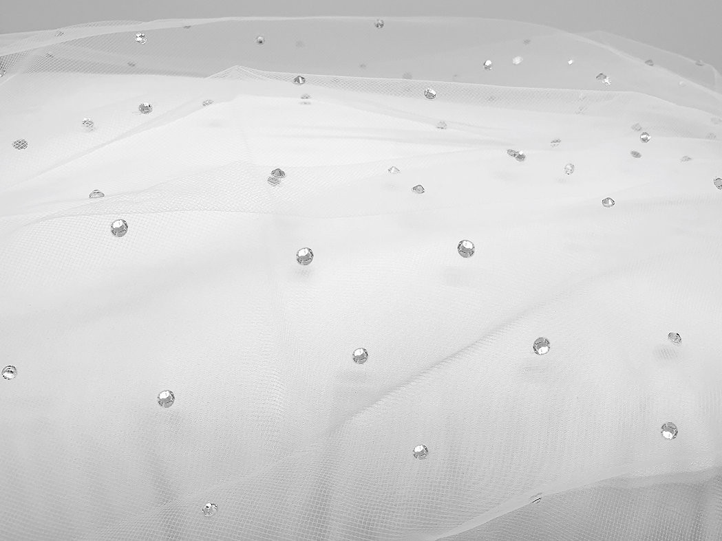 Lucky Collections ™ Veil V56-1764-2 - Scattered Rhinestones - 120L 