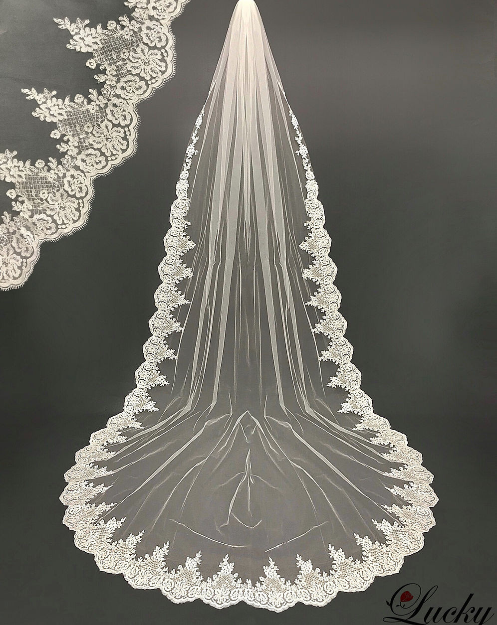 Lucky Collections V 56709-2 -  9 inch peak lace - 130L