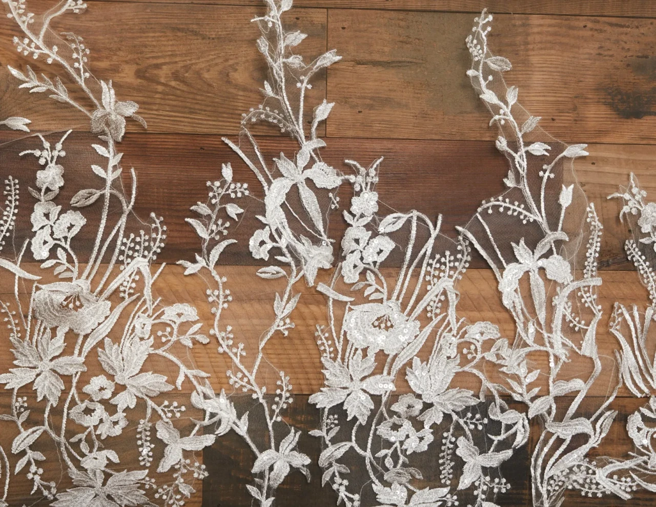 Marionat Bridal Veils 3931 Sequin floral lace – 120L