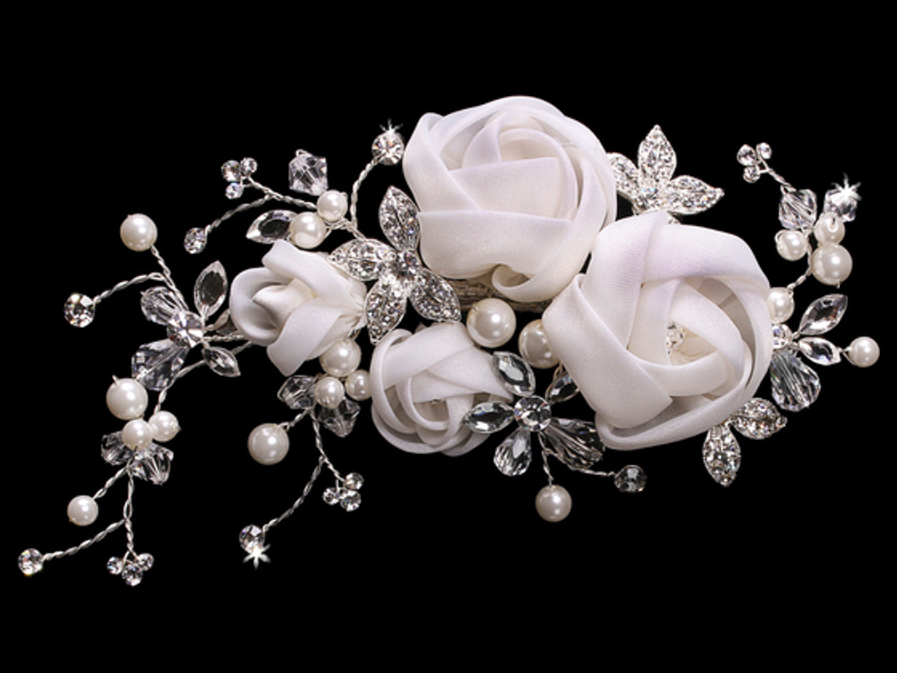 En Vogue Bridal Hair Flower FL1341 - Fabric Flower