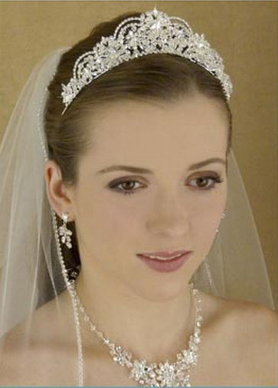 LC Bridal Tiara Style 1780 - Austrian Crystals