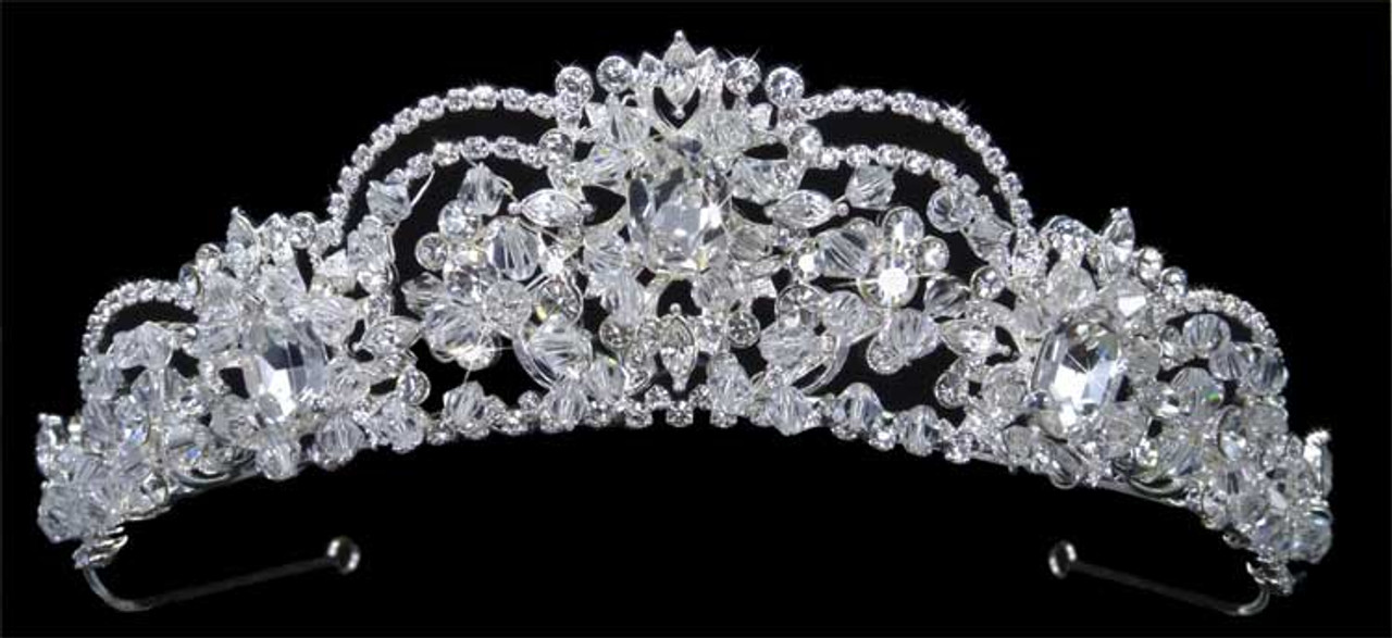 LC Bridal Tiara Style 1780 - Austrian Crystals