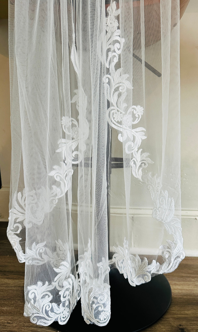 Giselle Bridal Veil Style SP459 - Soft Tulle - Ivory Quick Ship
