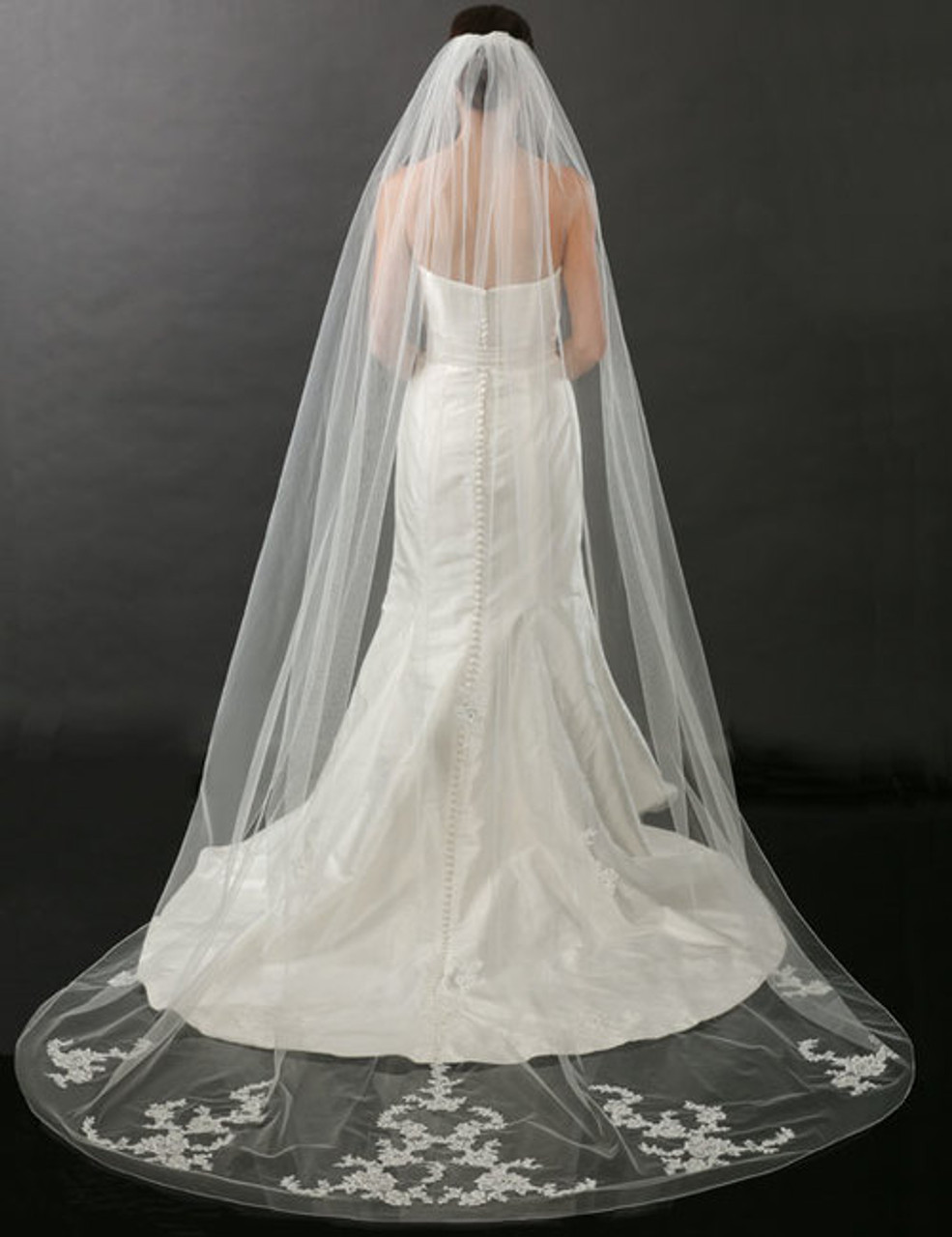 cathedral bridal veil